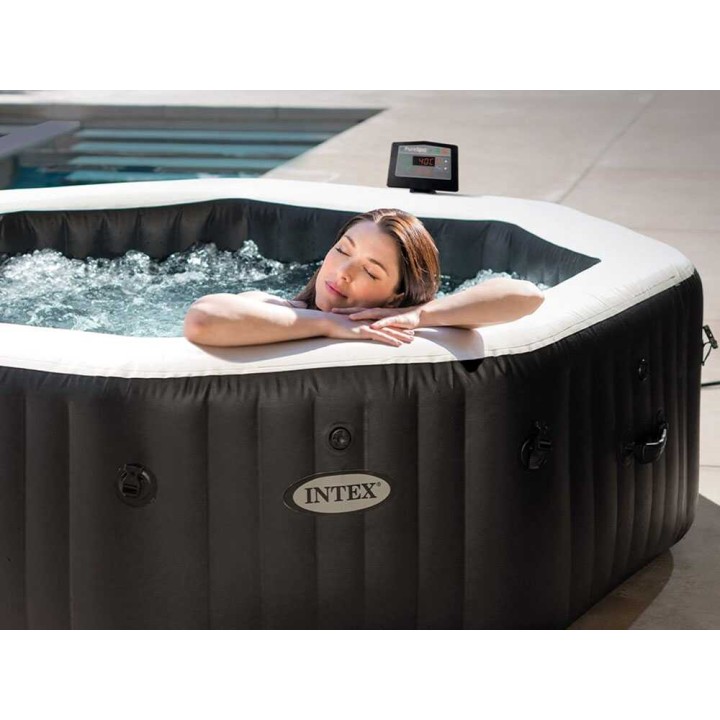 Intex Jet & Bubble Deluxe 28462EX poreallas, 218 × 218 × 71 cm, 5–6 henkilöä