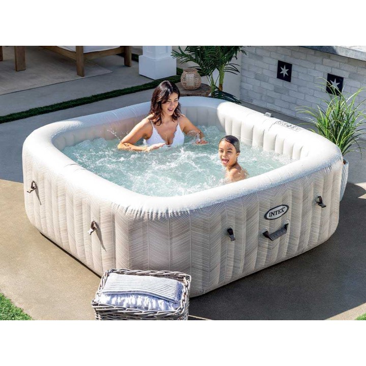 Intex Quadrata Chevron Deluxe 28472EX poreallas, 193 × 193 × 71 cm, 170 suutinta