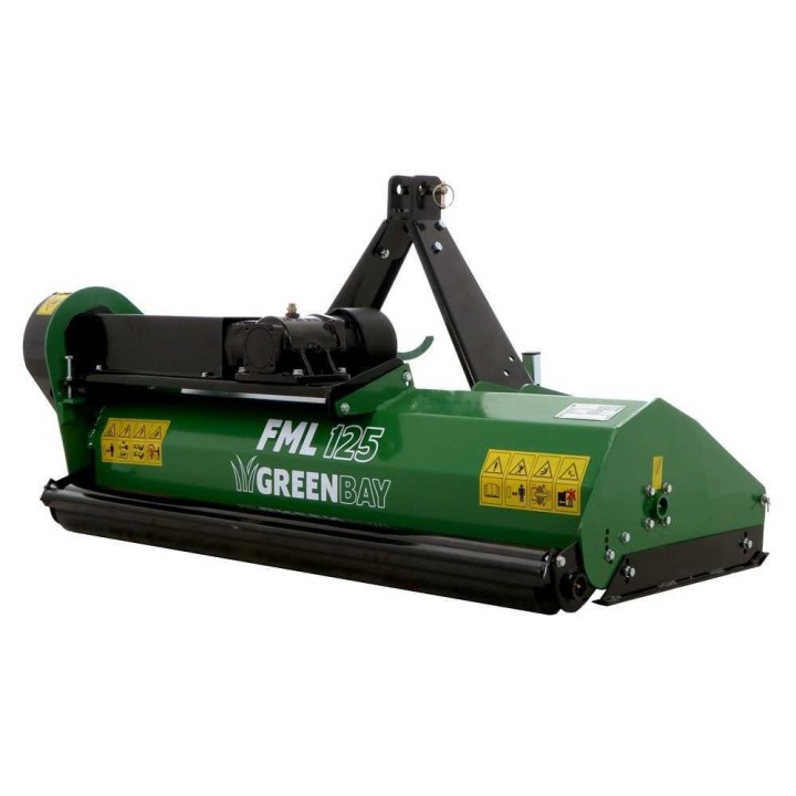 Greenbay FML 125 -traktorimurskain, 123 cm, 20–25 HP