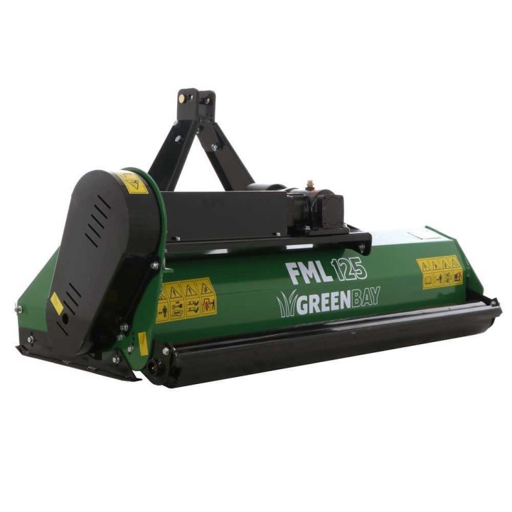 Greenbay FML 125 -traktorimurskain, 123 cm, 20–25 HP