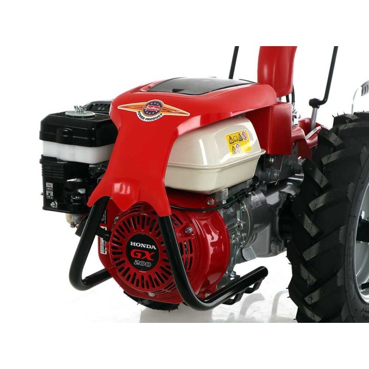 Barbieri Flex 2+2 -moottorijyrsin, Honda GX200, 5,8 HP, 60 cm
