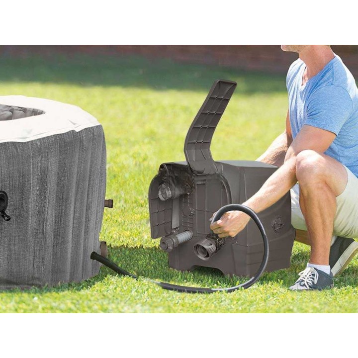 Intex Greywood Deluxe 28440EX poreallas, 196 × 71 cm, 795 l, 140 suutinta
