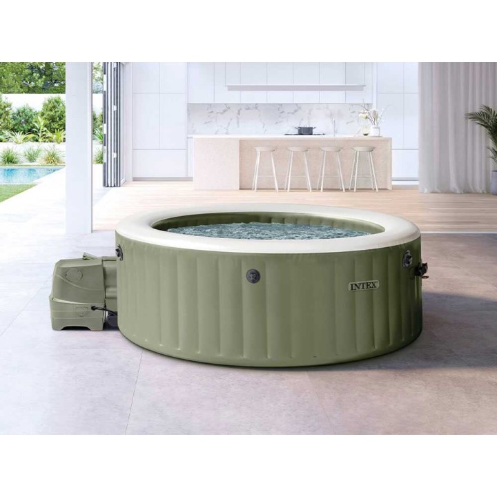 Intex 28412NP Bubble Massage -poreallas, 236 cm, 7–8 henkilölle, 2 200 W
