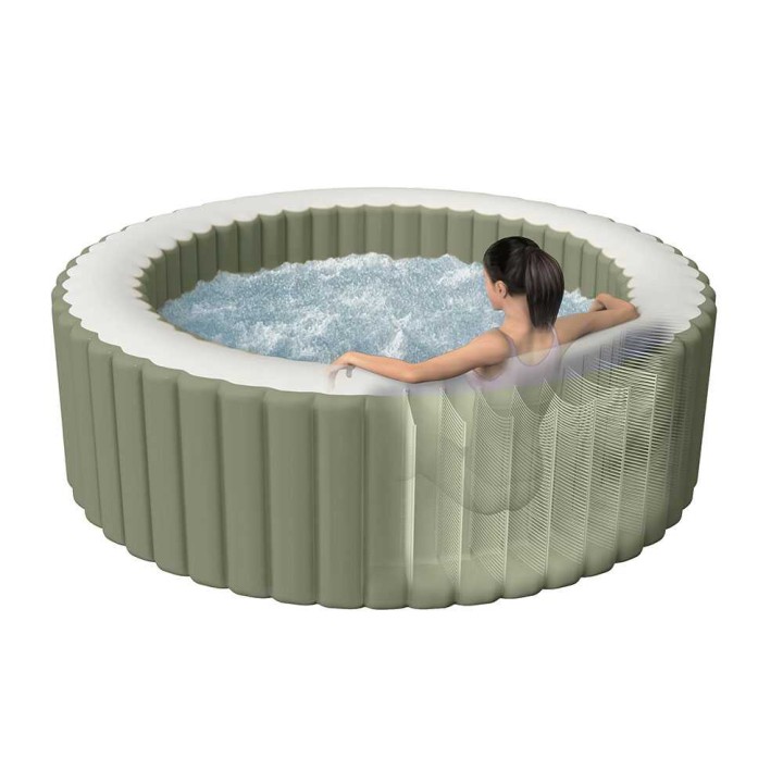 Intex 28412NP Bubble Massage -poreallas, 236 cm, 7–8 henkilölle, 2 200 W
