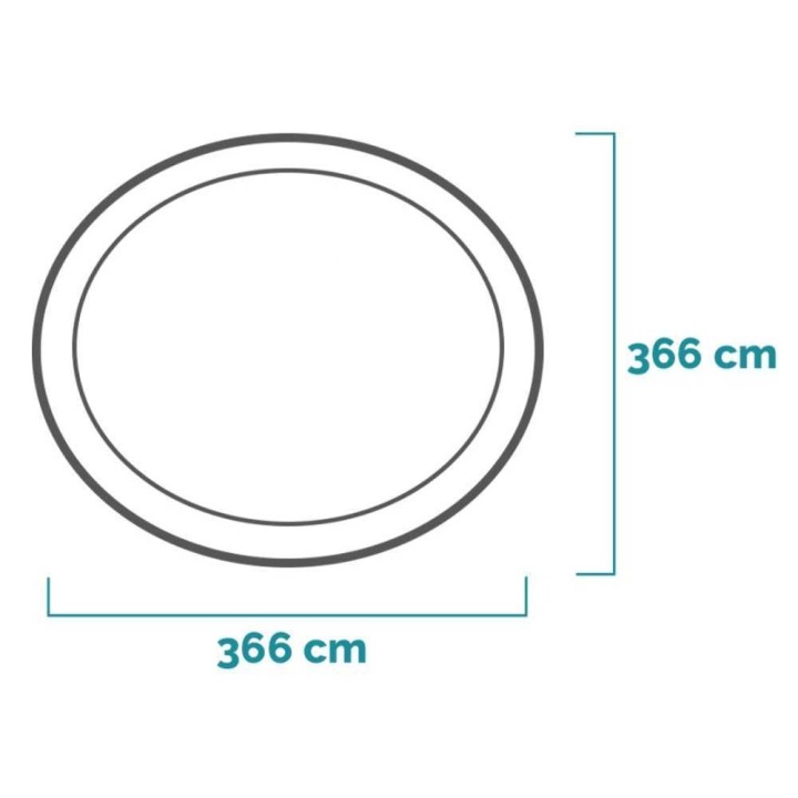Intex Easy Set 28132NP puhallettava uima allas 366 76 cm 5 621 l