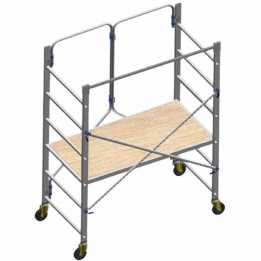 Special Piego kokoontaittuva alumiiniteline 286 cm 150 kg 4 pyörää
